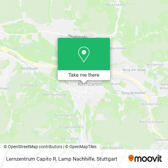 Карта Lernzentrum Capito R. Lamp Nachhilfe
