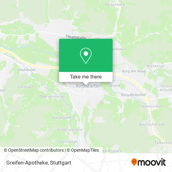 Карта Greifen-Apotheke