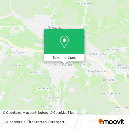 Карта Kunstverein Kirchzarten