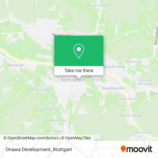 Карта Onawa Development