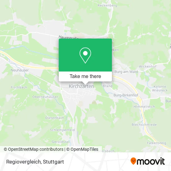Regiovergleich map