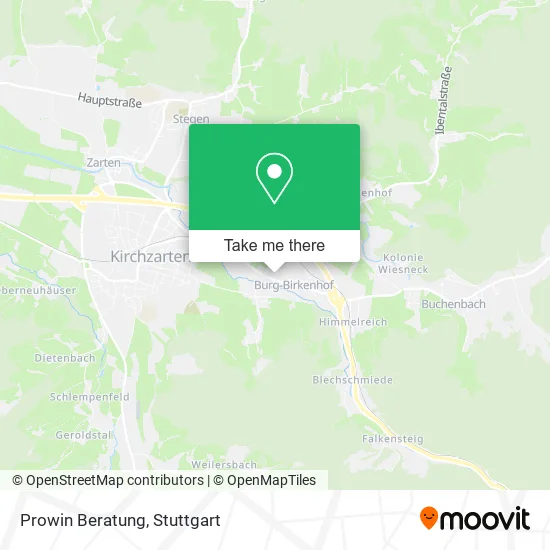 Карта Prowin Beratung