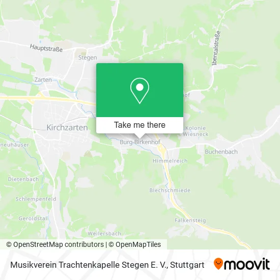 Карта Musikverein Trachtenkapelle Stegen E. V.