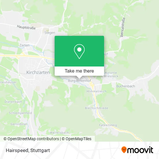 Карта Hairspeed