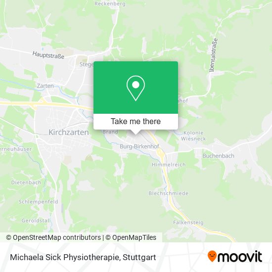 Michaela Sick Physiotherapie map