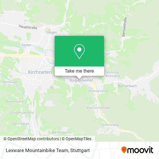 Lexware Mountainbike Team map