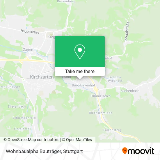Wohnbaualpha Bauträger map