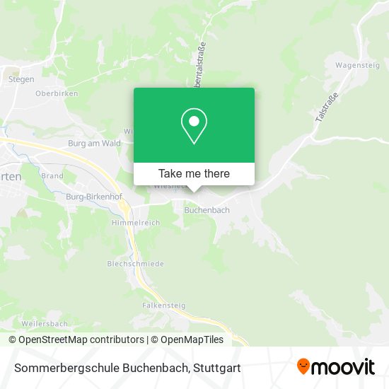 Sommerbergschule Buchenbach map