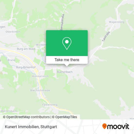 Kunert Immobilien map