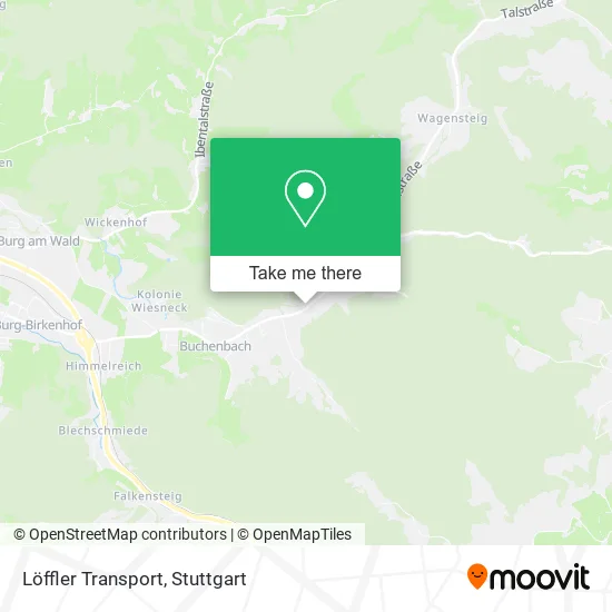 Карта Löffler Transport