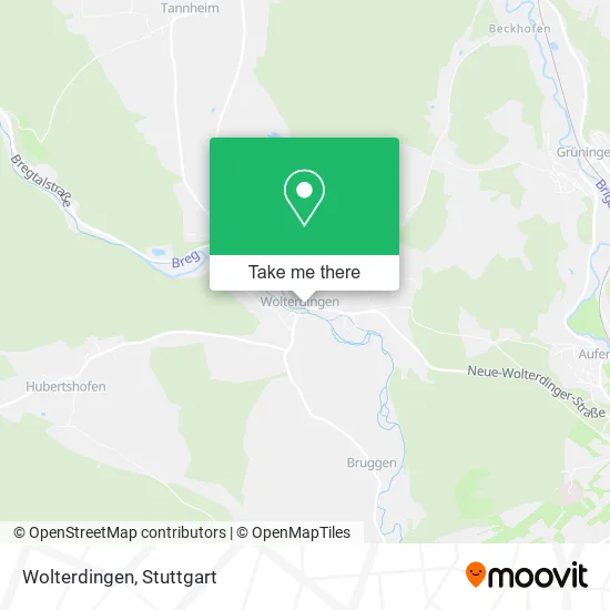 Карта Wolterdingen