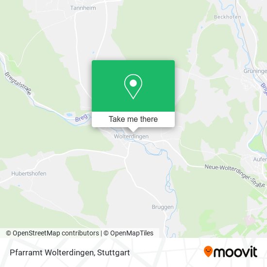 Pfarramt Wolterdingen map