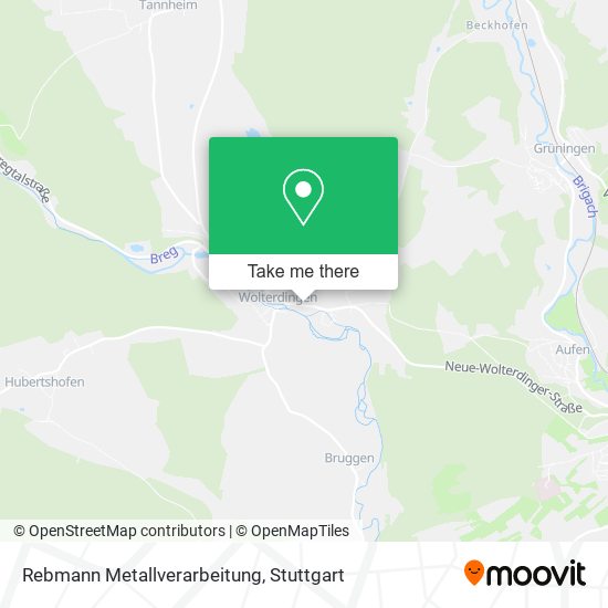 Rebmann Metallverarbeitung map