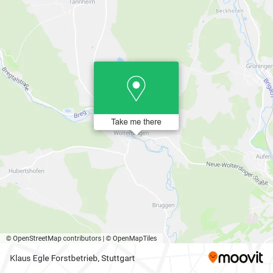 Карта Klaus Egle Forstbetrieb