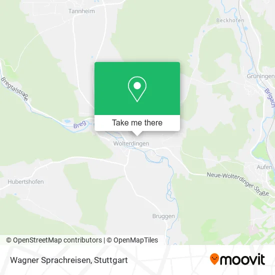 Карта Wagner Sprachreisen