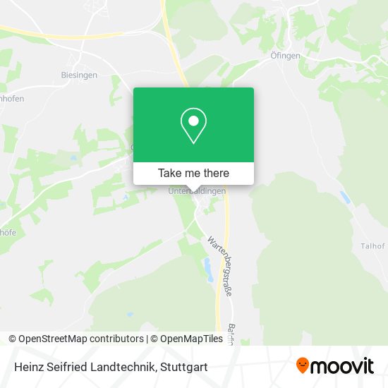 Heinz Seifried Landtechnik map