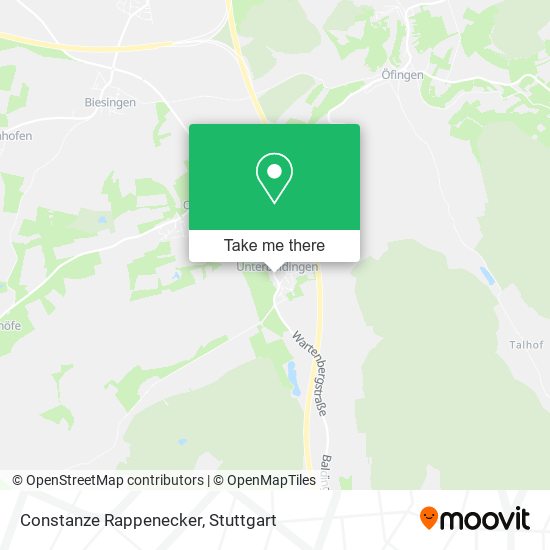 Constanze Rappenecker map
