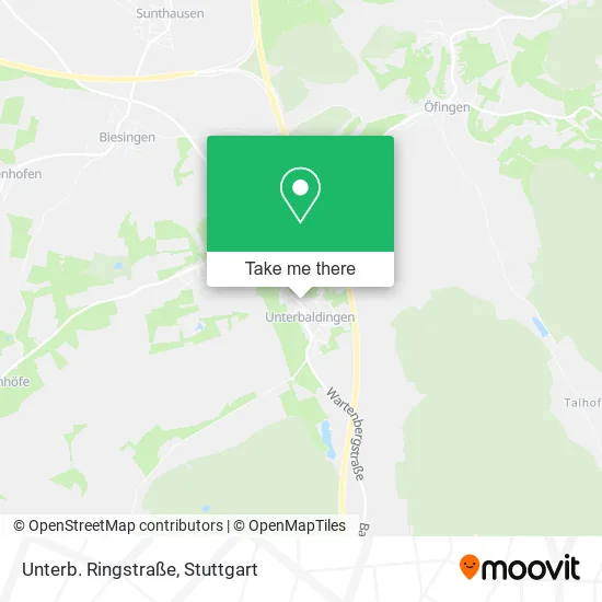 Карта Unterb. Ringstraße
