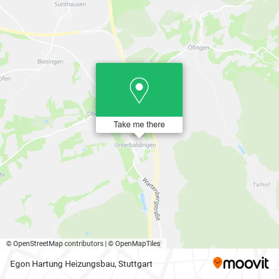 Карта Egon Hartung Heizungsbau