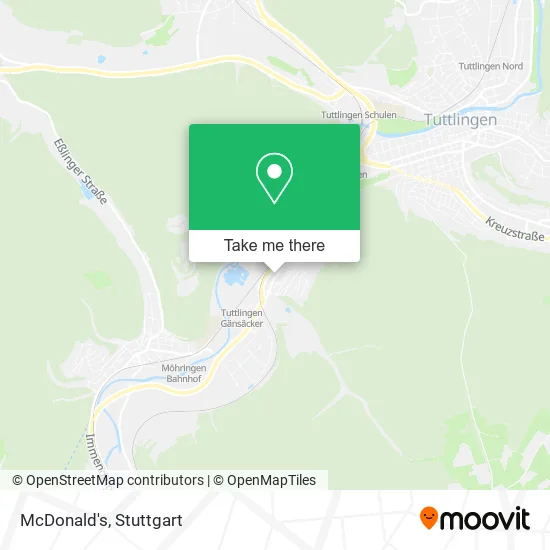 Карта McDonald's