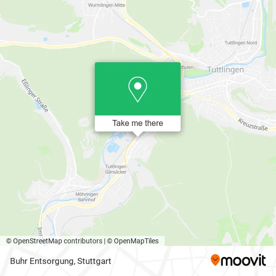 Карта Buhr Entsorgung
