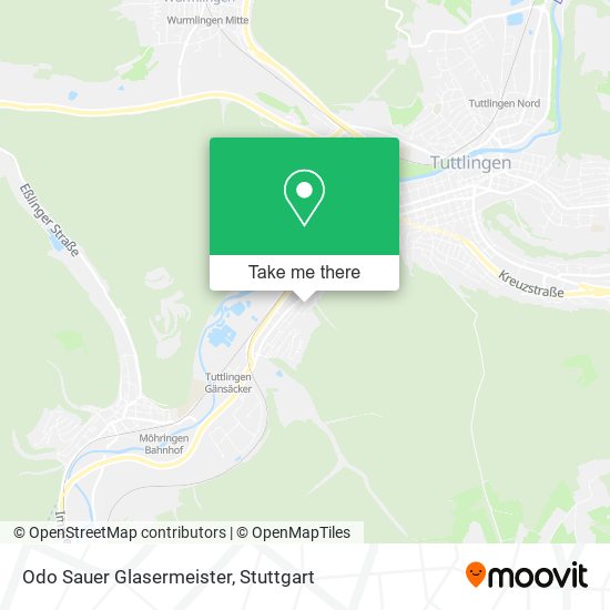 Odo Sauer Glasermeister map