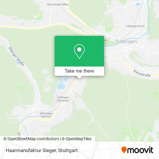Карта Haarmanufaktur Sieger