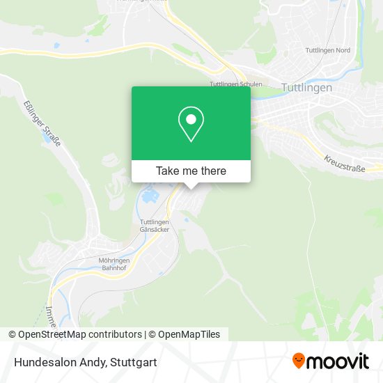 Карта Hundesalon Andy