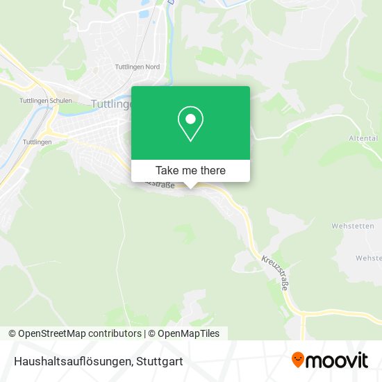 Haushaltsauflösungen map