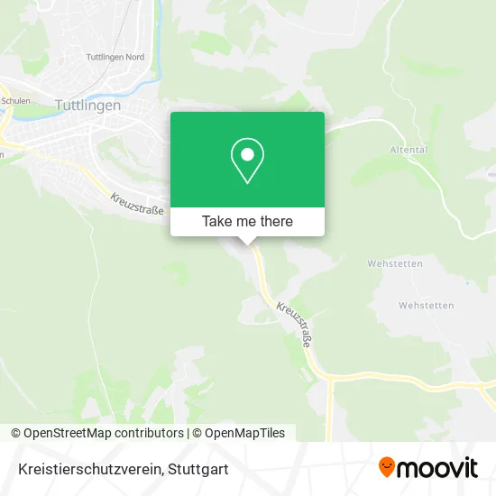 Карта Kreistierschutzverein