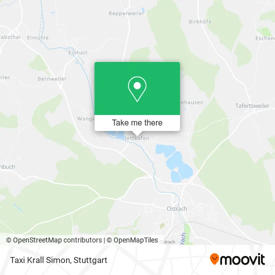 Карта Taxi Krall Simon