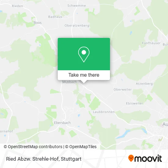 Карта Ried Abzw. Strehle-Hof