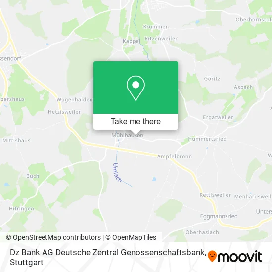 Карта Dz Bank AG Deutsche Zentral Genossenschaftsbank