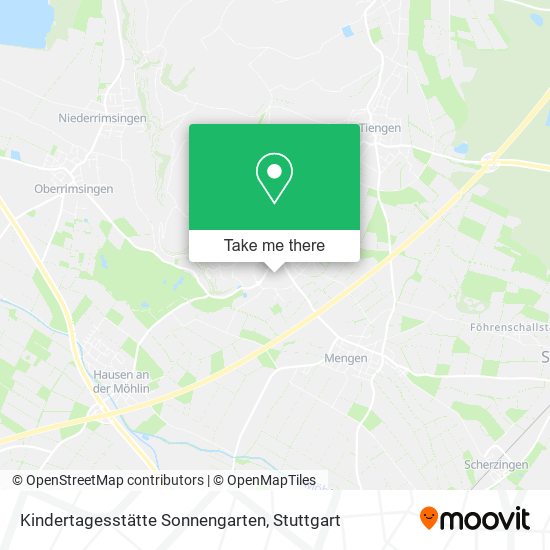 Kindertagesstätte Sonnengarten map