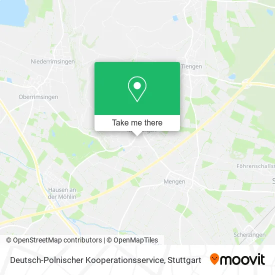 Карта Deutsch-Polnischer Kooperationsservice