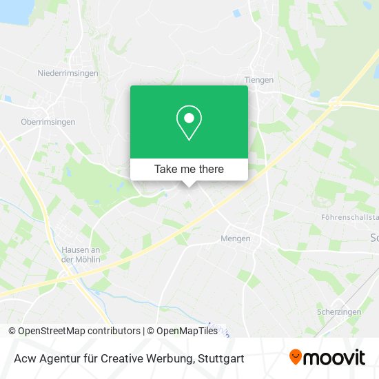 Acw Agentur für Creative Werbung map