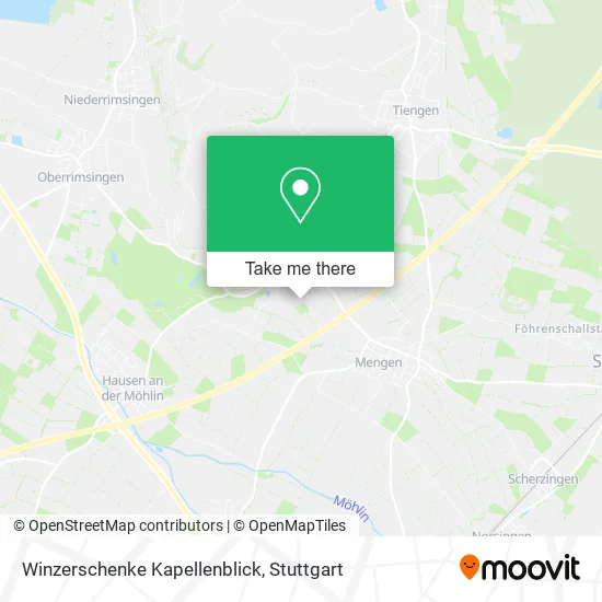 Карта Winzerschenke Kapellenblick
