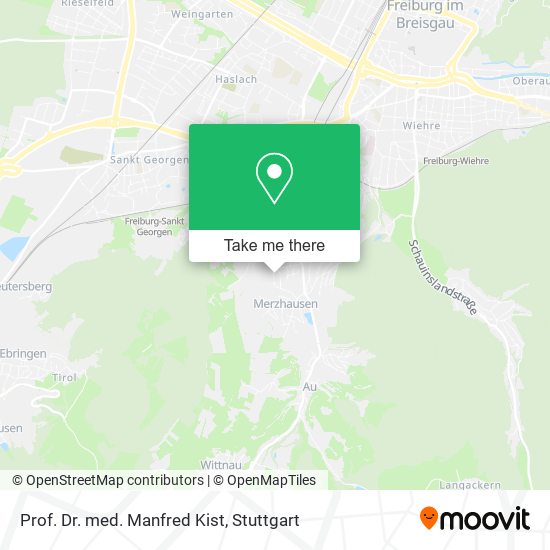 Prof. Dr. med. Manfred Kist map