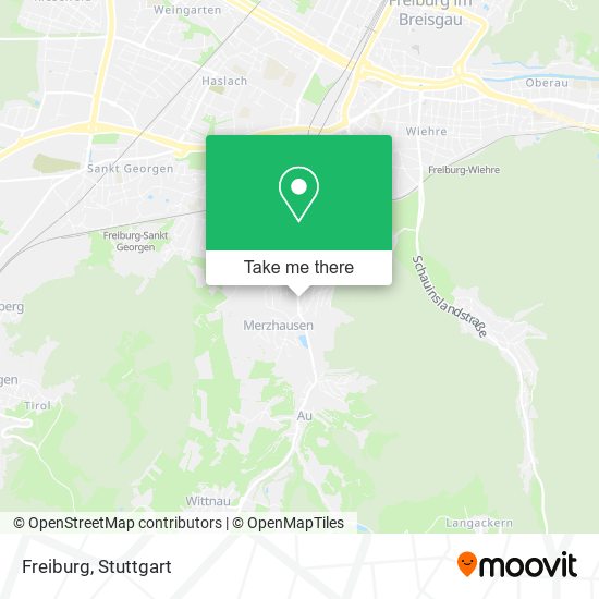 Карта Freiburg