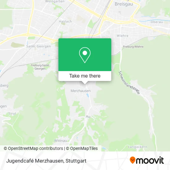 Карта Jugendcafé Merzhausen
