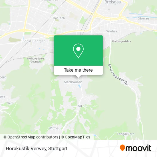 Карта Hörakustik Verwey