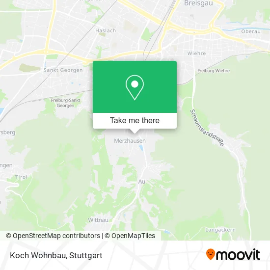 Карта Koch Wohnbau