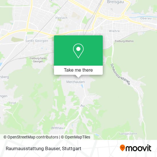 Raumausstattung Bauser map