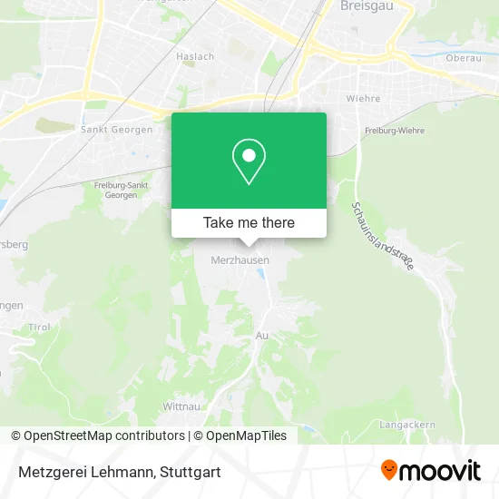 Карта Metzgerei Lehmann