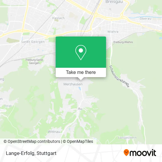 Карта Lange-Erfolg