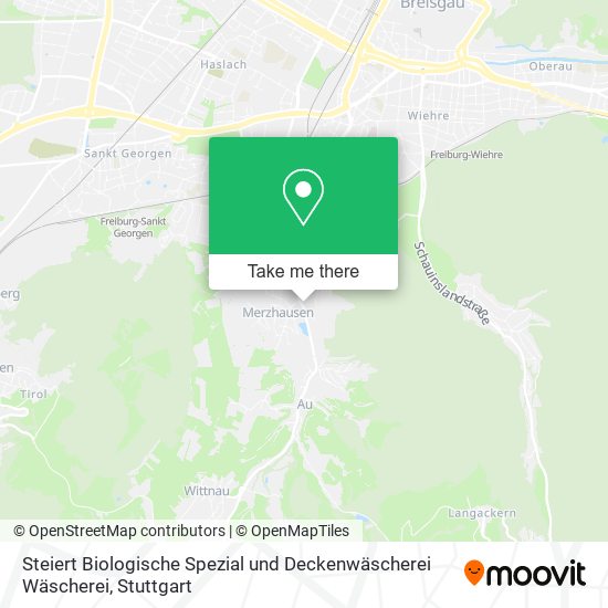 Steiert Biologische Spezial und Deckenwäscherei Wäscherei map