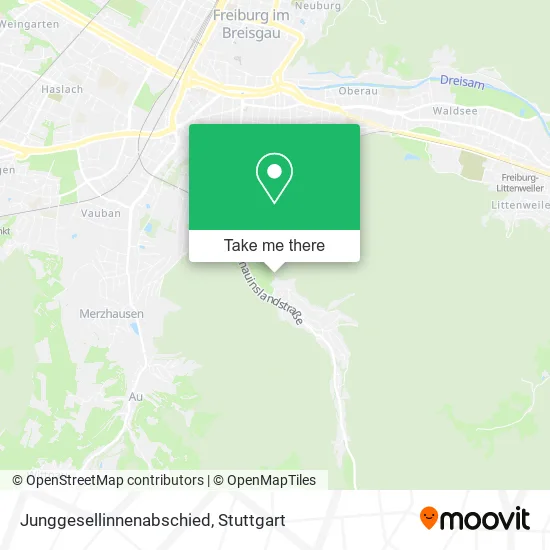 Карта Junggesellinnenabschied
