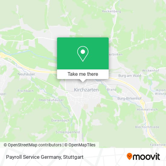 Карта Payroll Service Germany