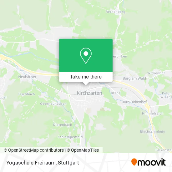 Карта Yogaschule Freiraum