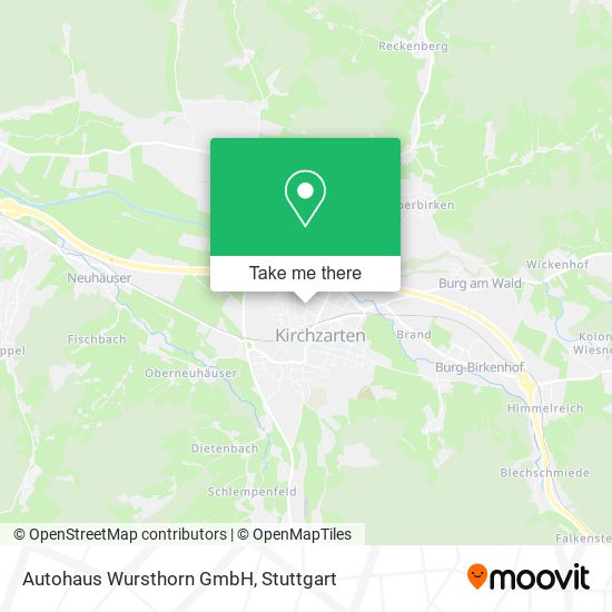 Autohaus Wursthorn GmbH map